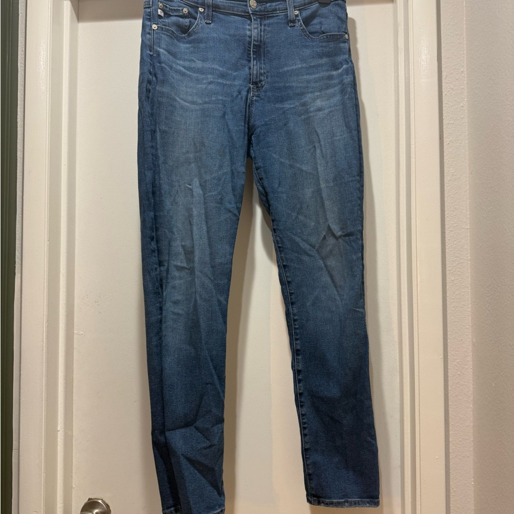 AG Mari  Mid-Rise slim straight Jeans